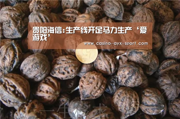 贵阳海信:生产线开足马力生产‘爱游戏’(图3) 爱游戏体育